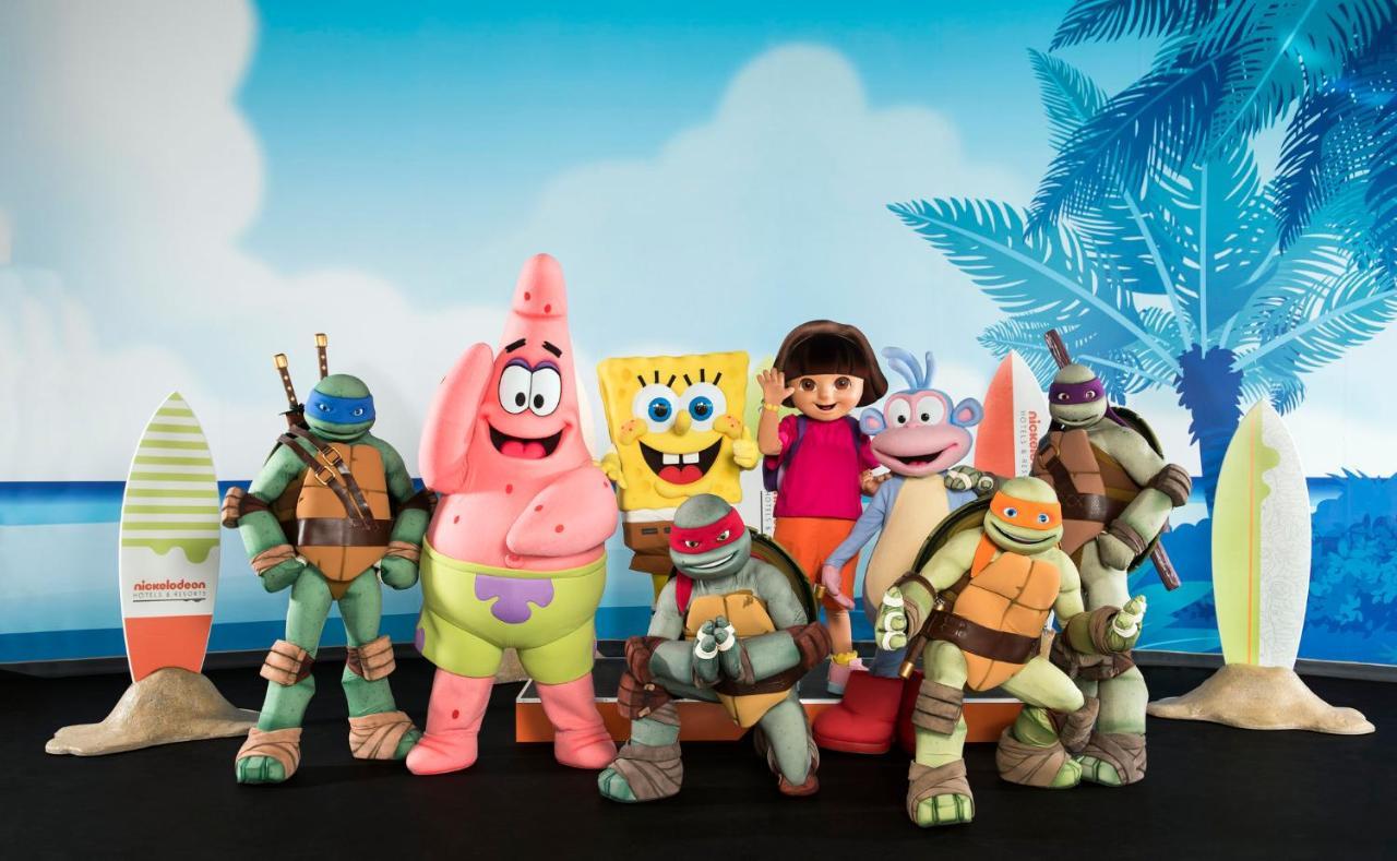 Nickelodeon Hotels & Resorts Punta Cana Exterior photo Characters from Nickelodeon